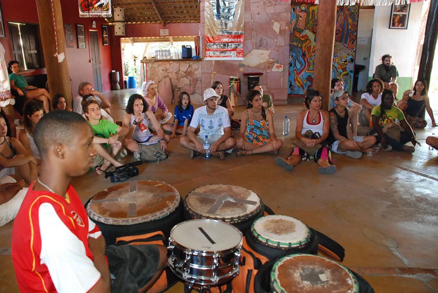 Galeria de Mamour Ba  - Oficina de percussão com Mamour Ba